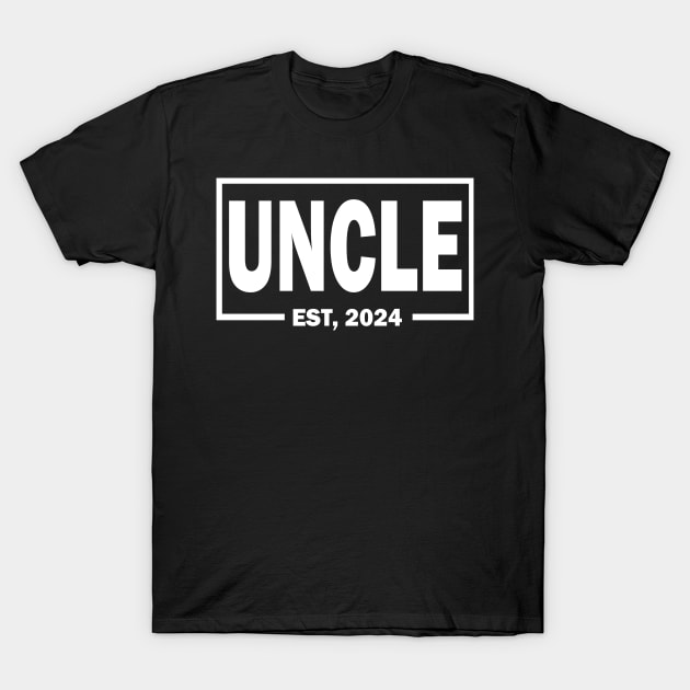 uncle est 2024 T-Shirt by mdr design